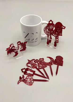 Zee Designs Plexi Glass Ramadan Decorative Adornments