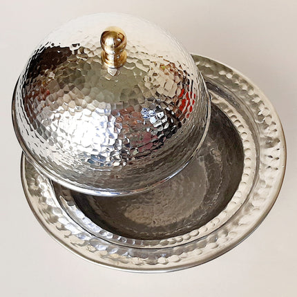 Arze Martel Cloche Dome Platter