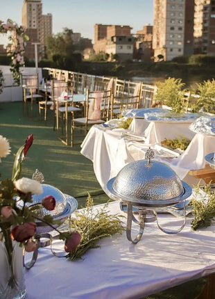 Arze Martel Cloche Dome Platter