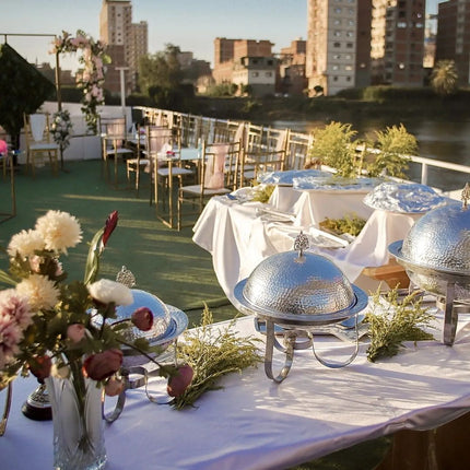 Arze Martel Cloche Dome Platter