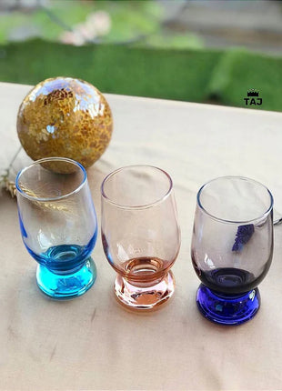 Pasabahce Aquatic Old Fashioned Glass - Turquoise, 225ml