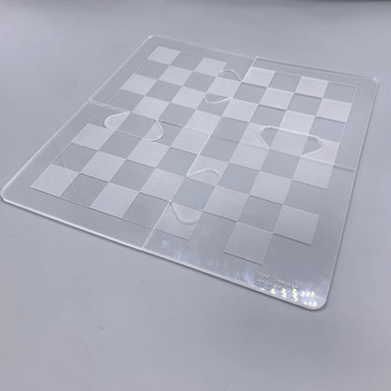 Zee Designs Plexiglass Fold & Play Chess Set