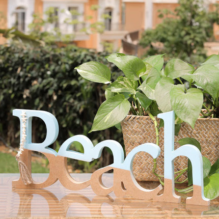 The Words Co Beach calligraphy
