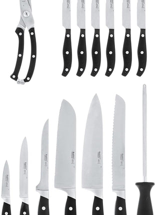 BergHoff Essentials 15 Pcs Knives block