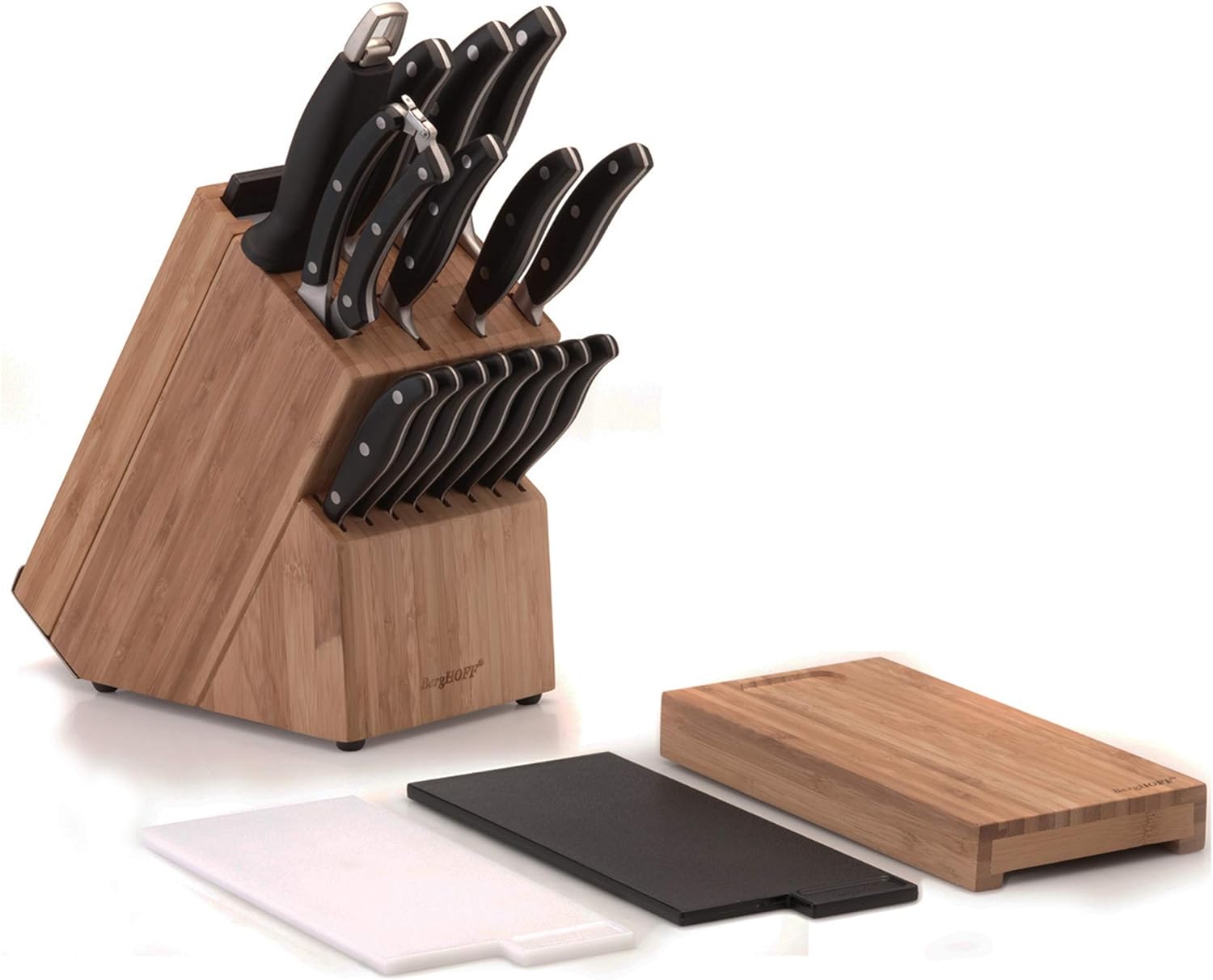 BergHoff Essentials 20-pc knife block – Deco Housewares