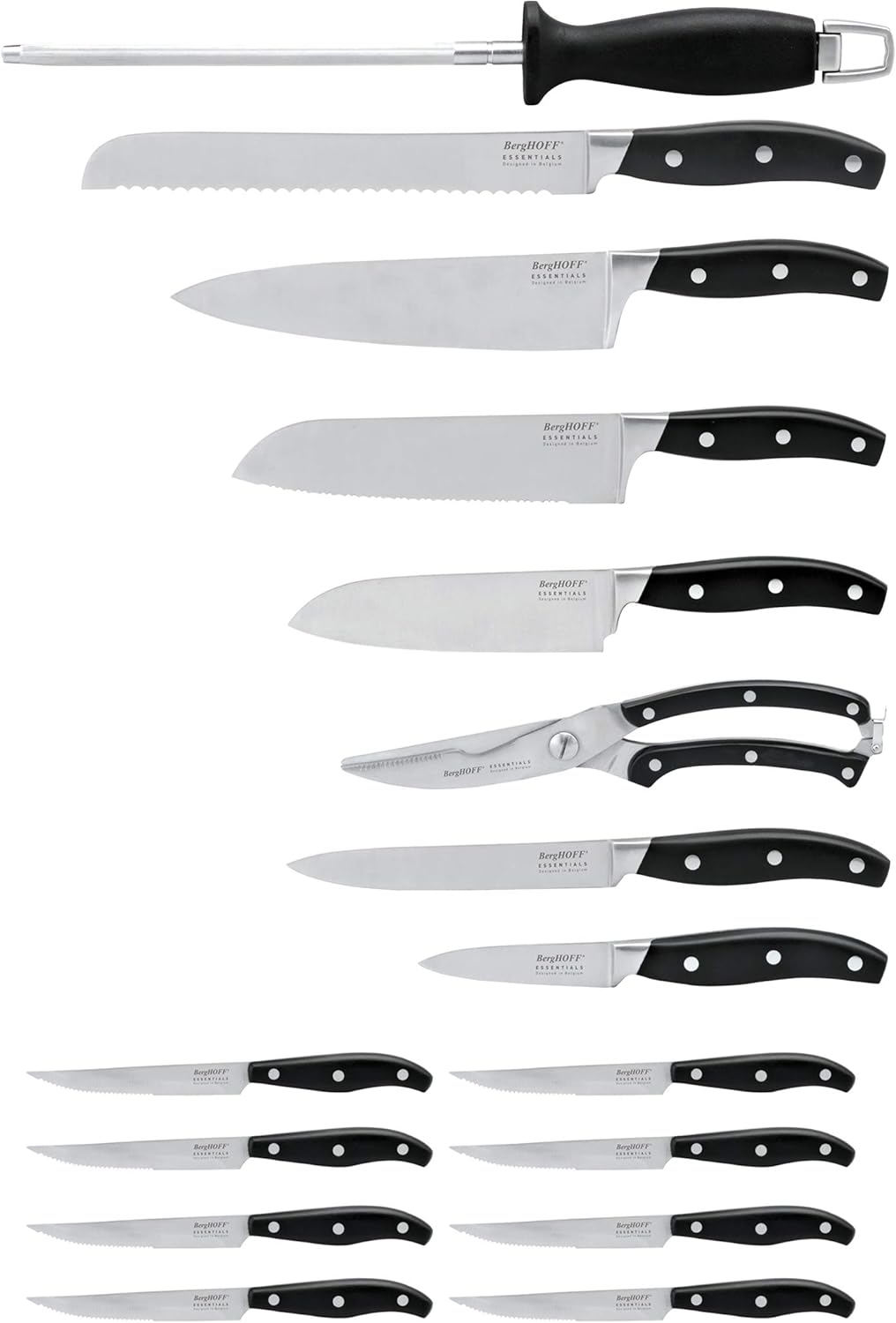 BergHoff Essentials 20-pc knife block