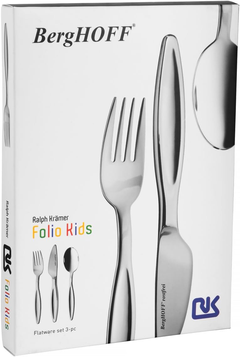 BergHoff Essentials 3 Pcs Flatware Set  Folio Kids