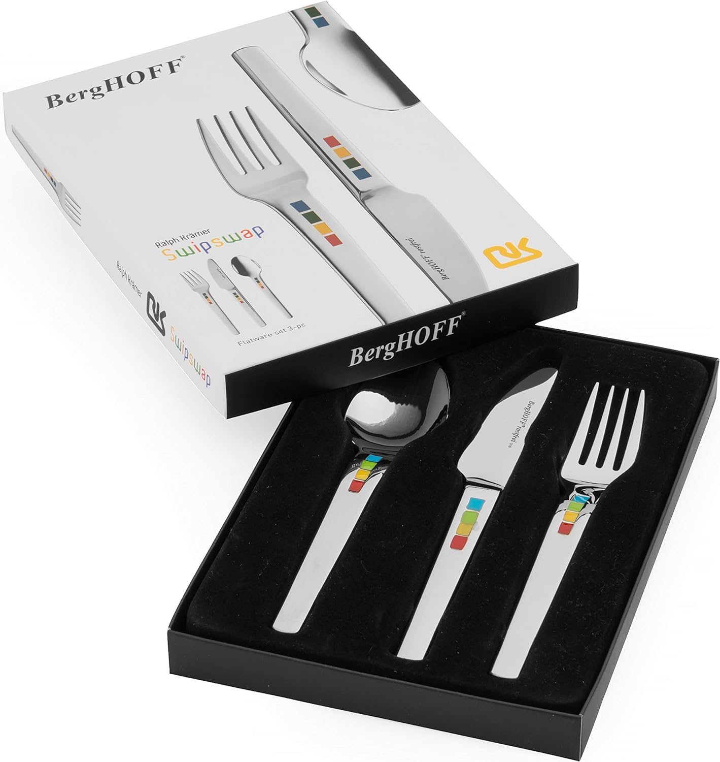 BergHoff Essentials 3 Pcs Flatware Set Swipswap