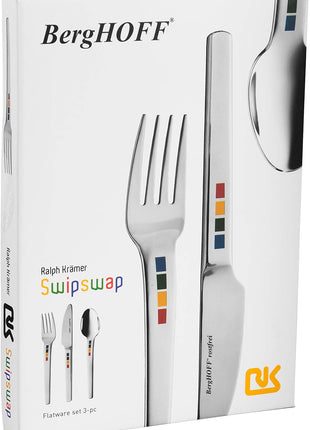 BergHoff Essentials 3 Pcs Flatware Set Swipswap