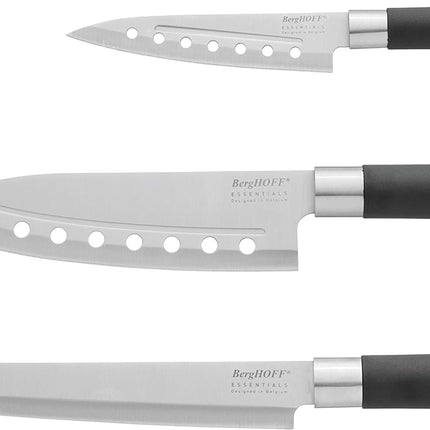 BergHoff Essentials 3pc knife set PP handle