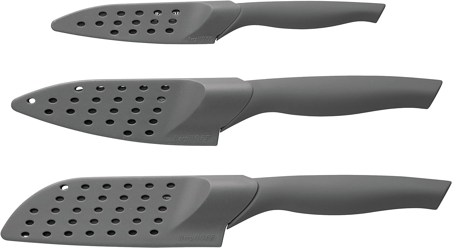 BergHoff Essentials 3pc knife set coated Flux