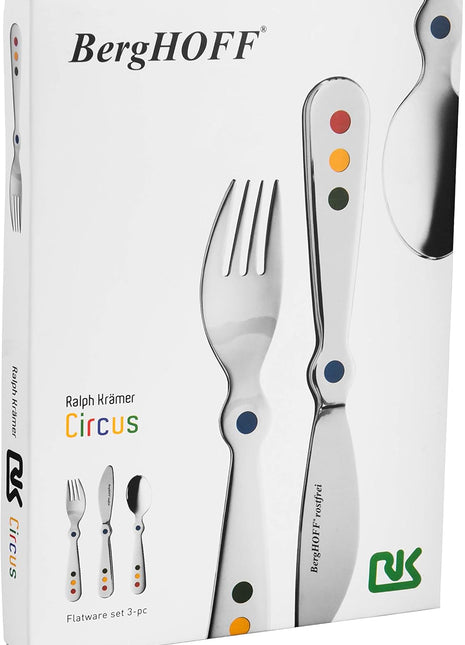 BergHoff Essentials 3 piece flatware set Circus