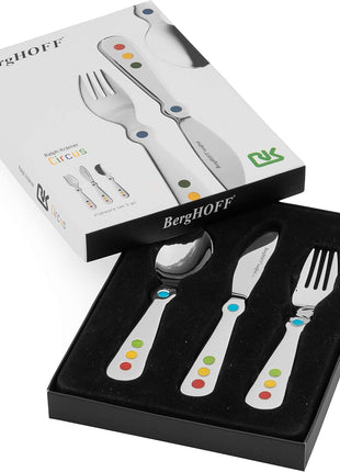 BergHoff Essentials 3 piece flatware set Circus