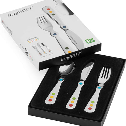 BergHoff Essentials 3 piece flatware set Circus