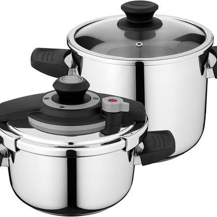 BergHoff Essentials 4-pc pressure cooker set 4+7L Vita