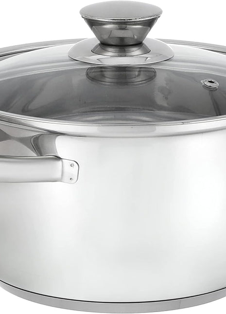 BergHoff Essentials 6 Pcs Cookware Set Gourmet Stainless Steel