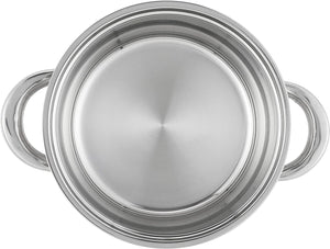 BergHoff Essentials 6 Pcs Cookware Set Gourmet Stainless Steel