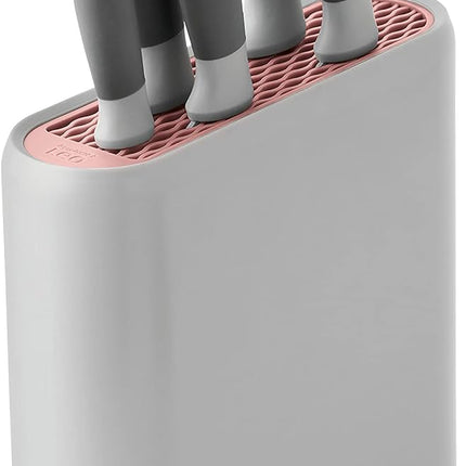 BergHoff Essentials 6Pcs Knife Block LEO Grey