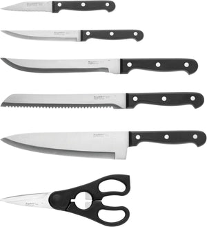 BergHoff Essentials 7 Pcs Knife Block Quadra