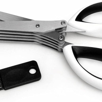 BergHoff Essentials Multi-Blade Scissors with Brush