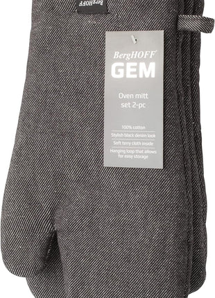 BergHoff Gem 2 Pc Oven Glove Set.