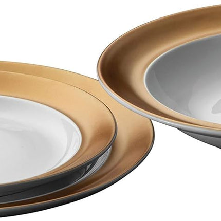 BergHoff Gem 2 Pcs Plate Set White