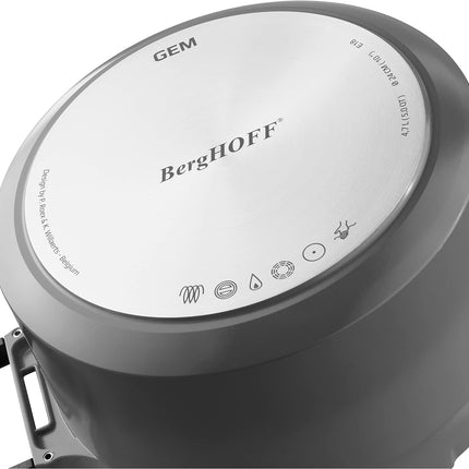 BergHoff Gem Covered Stay-Cool Sauté Pan Grey 28 cm