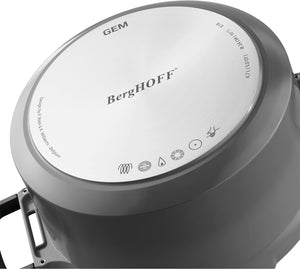 BergHoff Gem Covered Stay-Cool Sauté Pan Grey 28 cm