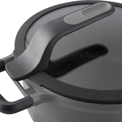 BergHoff Gem Covered Stay-Cool Sauté Pan Grey 24 cm