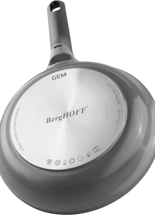 BergHoff Gem Frying Pan with Detachable Handle Grey 28 cm