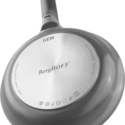 BergHoff Gem Frying Pan with Detachable Handle Grey 28 cm