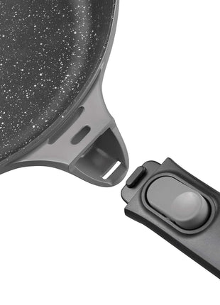BergHoff Gem Frying Pan with Detachable Handle Grey 28 cm