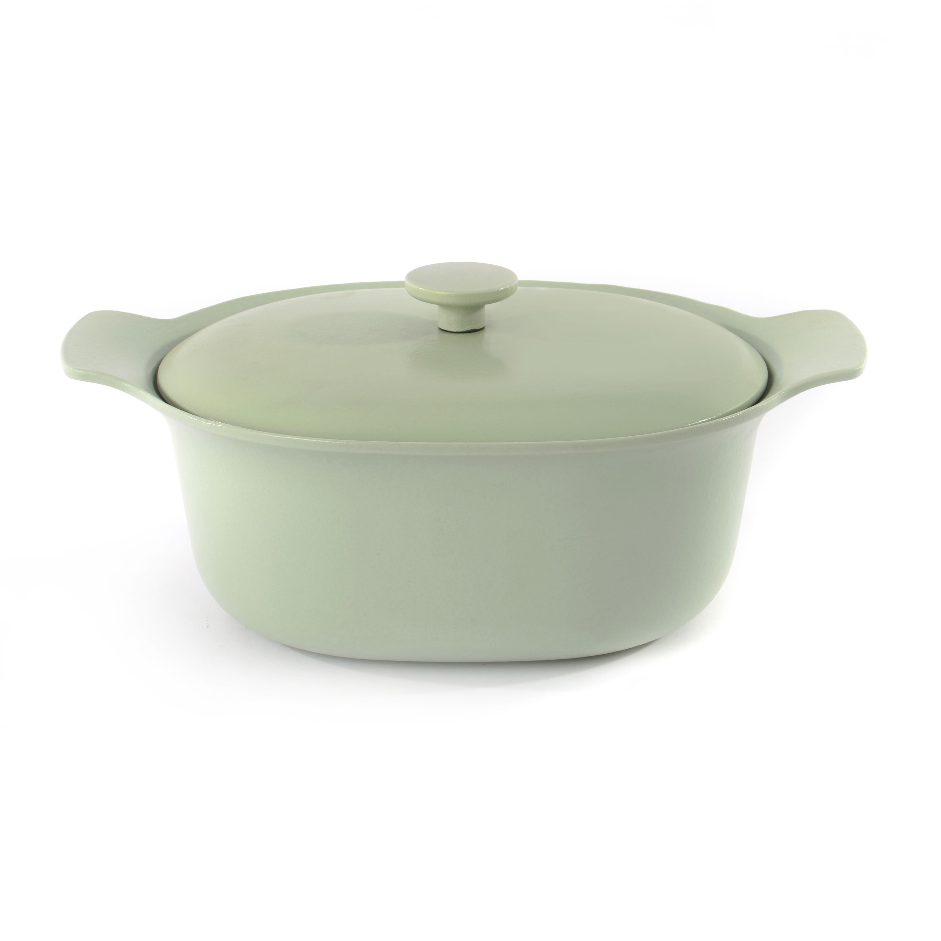 BergHoff Ron Oval covered casserole green 28 x 22 cm