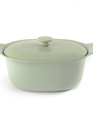 BergHoff Ron Oval covered casserole green 28 x 22 cm