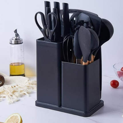 Silicone Kitchen Tools Set (19 Pcs)