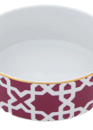 Porland Morocco Bowl - Burgundy, 18cm