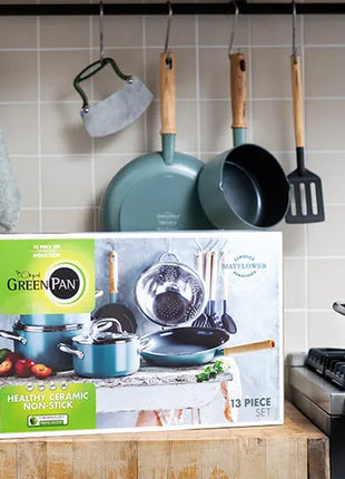 GreenPan Mayflower 13 Pcs Cookware Set