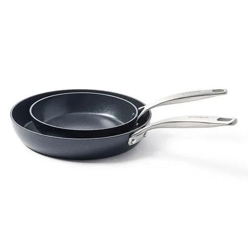 GreenPan GreenPan Copenhagen Aluminum Non-Stick 20cm & 28cm Frying Pan Set