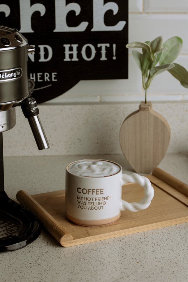 The Words Co Coffee My Hot Friend Mug