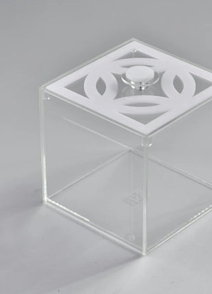 Zee Designs Plexiglass Circles Cubic Box