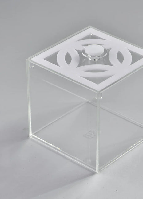 Zee Designs Plexiglass Circles Cubic Box