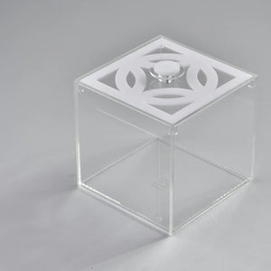 Zee Designs Plexiglass Circles Cubic Box