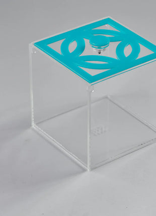 Zee Designs Plexiglass Circles Cubic Box