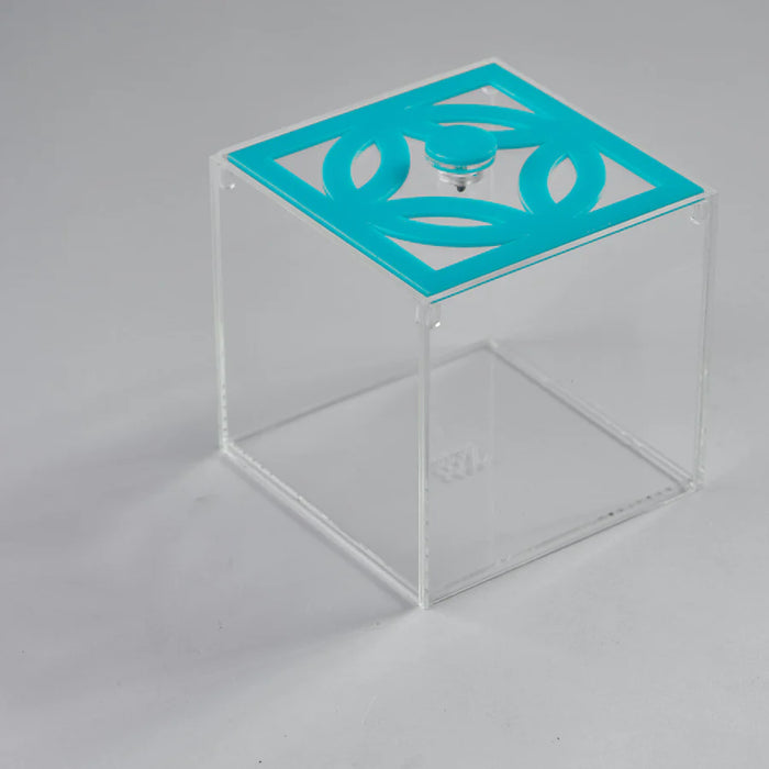 Zee Designs Plexiglass Circles Cubic Box