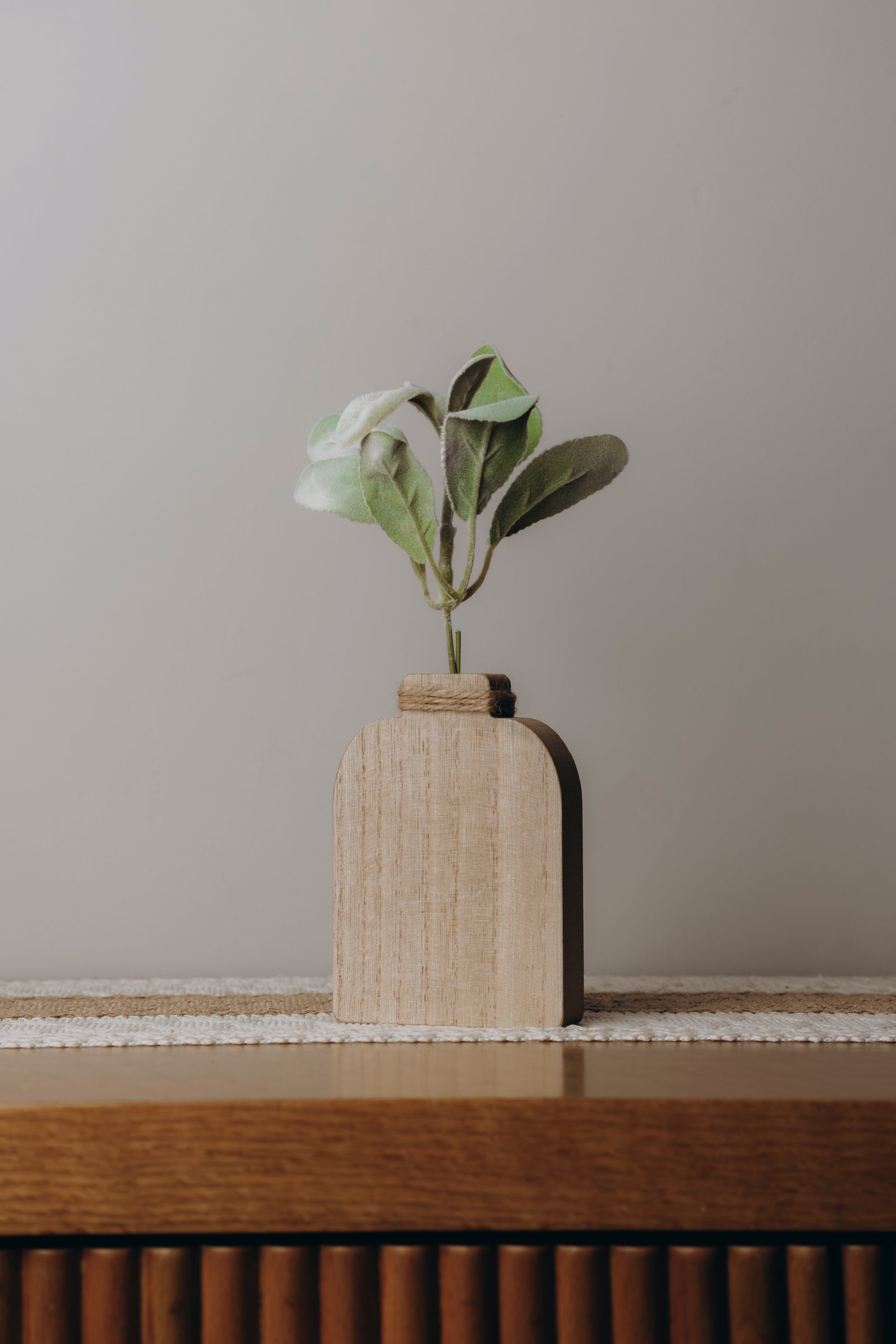 The Words Co Classic Arch Wooden Vase