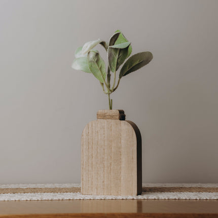 The Words Co Classic Arch Wooden Vase