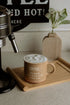 The Words Co Coffee Mug-Beige