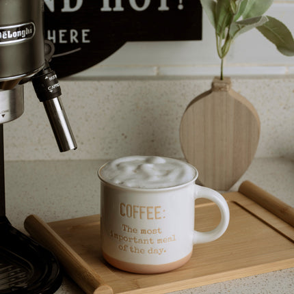 The Words Co Coffee White Mug