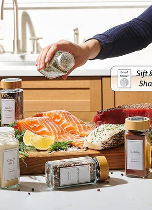 Spice Jar Set (24 Pcs)