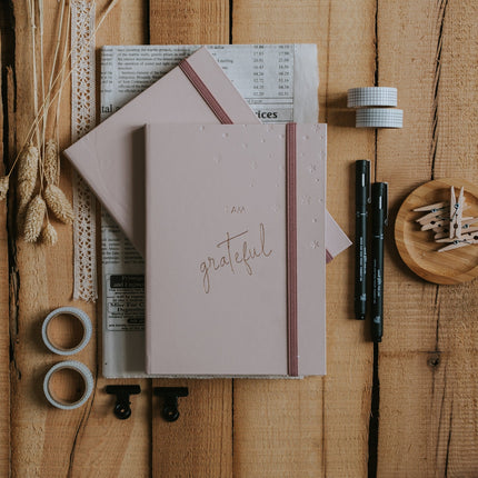 The Words Co Gratitude Pink Journal